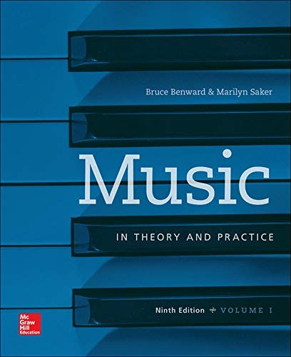 Music theory and practice - theory,