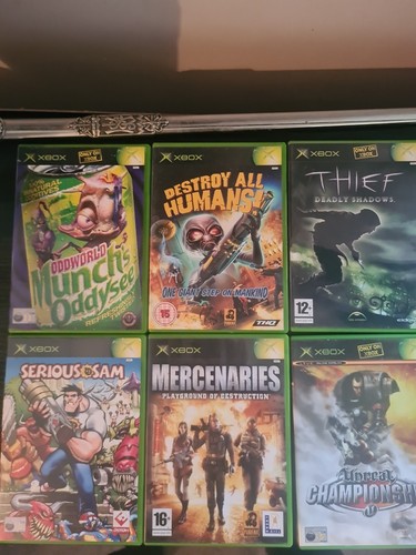 Original xbox games - xbox, bundle