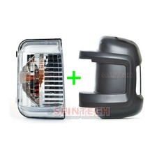 FIAT DUCATO PEUGEOT BOXER CITROEN RELAY Door Wing Mirror Casing Cover Left N/S