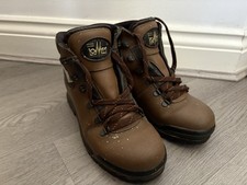 Lomer Women’s Brown Leather Sympatex Walking Boots - Size UK 5