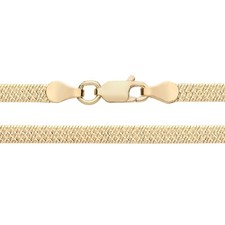 9ct Yellow Gold on Silver