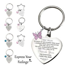 Keyring Heart Birthday