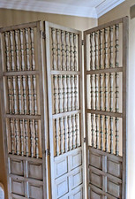 3-Panel Room Divider 7ft H