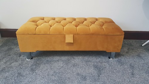 Footstool ottoman storage box - footstool,