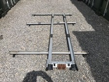 VAUXHALL VIVARO 2015 EX BT ROOF RACK LADDER RACK ALLOY BUILDER WINDOW CLEANER