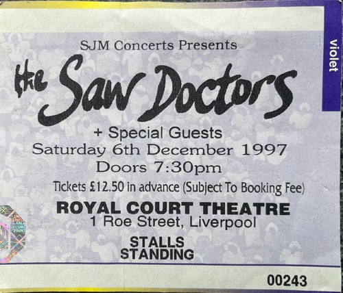 The saw doctors liverpool - doctors,