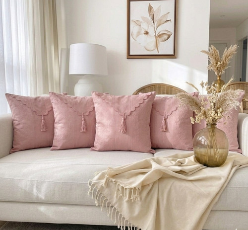 Set cushion covers pink - 5,