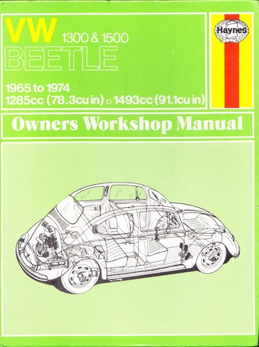 Beetle 1300 1500 1965 - 1300, to