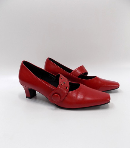 Pavers mary jane shoes red - shoes,