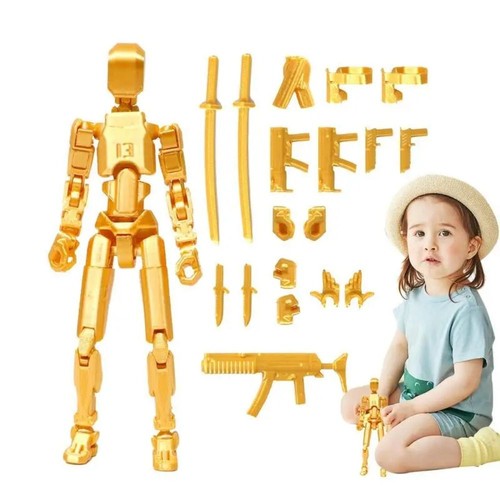 Multi joint movable model doll - multi,