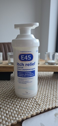 E45 itch relief cream 500g - cream,