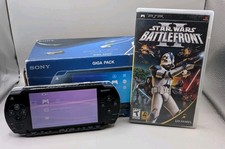 Sony PlayStation Portable PSP 1003 Console Piano Black Boxed Giga Pack