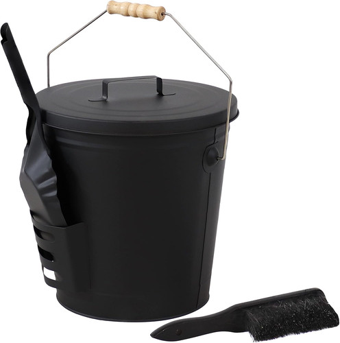 Gallon metal ash bucket set - bucket,