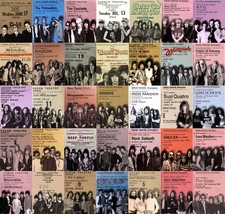 Multi-Listing Concert ticket music nostalgia retro metal plaques signs