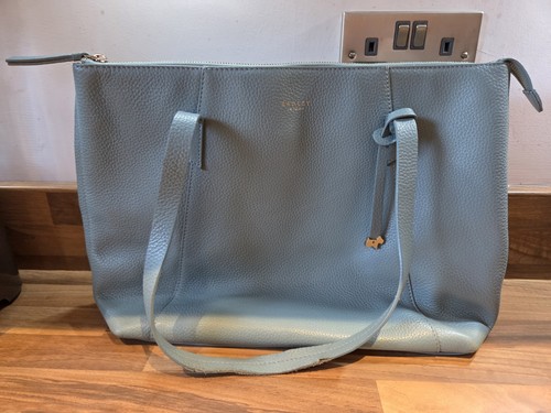 Radley london large aqua blue - london,