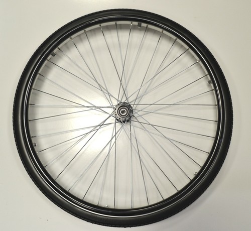Solid tyre spoked rear - solid,
