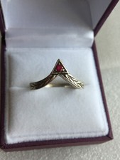 Rings Russia red ruby Vintage