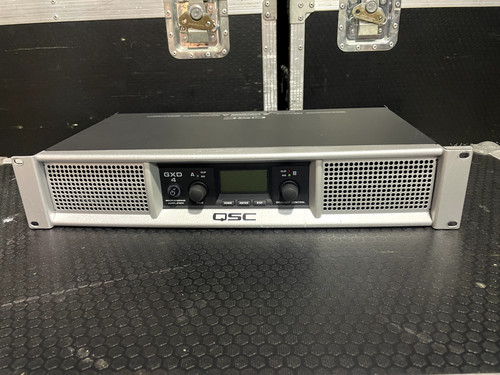 Qsc gxd amplifier broken - gxd, 4