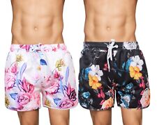 Men's Crosshatch Floral Swim
