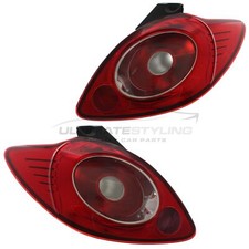 Ford Ka Rear Light Mk2 2008-2017 Hatchback Tail Lamp Lens Pair Left & Right