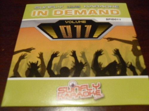 Sunfly demand karaoke disc - in,