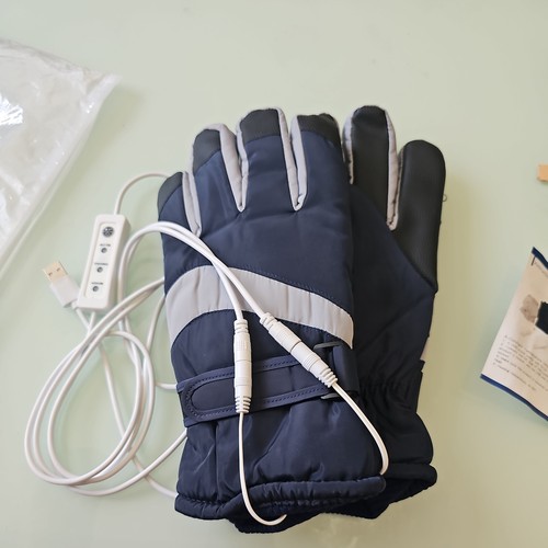 Heated ski gloves usb electric - heated,
