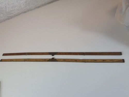 Vintage rabone brass wood - brass, &
