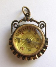 ANTIQUE VICTORIAN GOLD BRASS