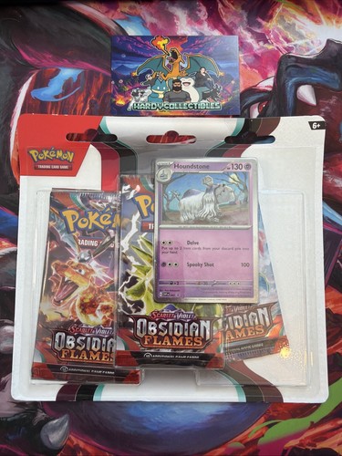 Pokémon tcg obsidian flames - obsidian, 3
