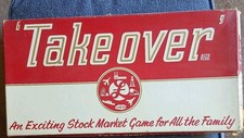 VINTAGE TAKE OVER BOARD GAME -