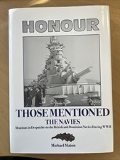 Honour Those Mentioned, The