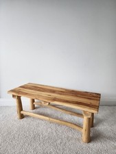 Scandinavian Wooden Bench