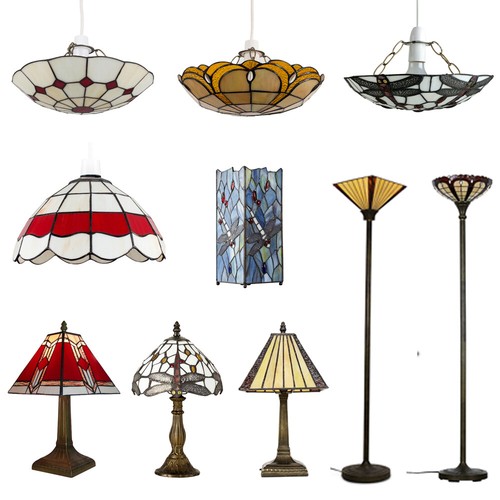 Tiffany style lights table - style,