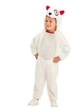 Toddler Hyde & EEK Target BULLSEYE Dog Halloween Costume Jumpsuit Size 2T-3T NWT