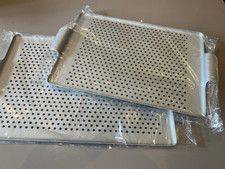 2 x Kaymet serving trays, unused in plastic wrapping 42cm x 30cm 37cm x 27.5cm