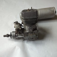 Super Tigre 75  2 Stroke Model Aircraft Engine with Muffler