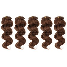 15cm Doll Hair Wefts, 5Pcs