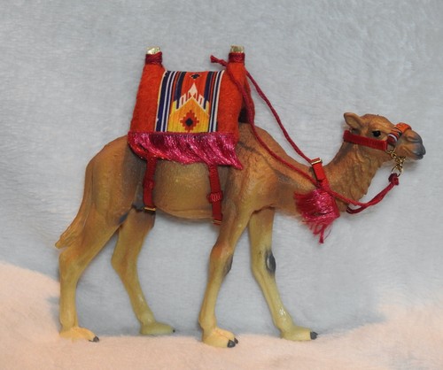 Toy camel handmade saddle - toy,