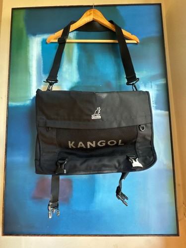 Kangol messenger bag black - bag,