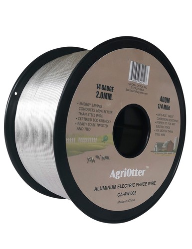 Aluminum electric fence wire - fence,