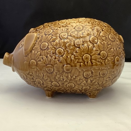 Vintage secla pottery pig - vintage,