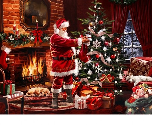 Lesser pavey santa jigsaw - santa,
