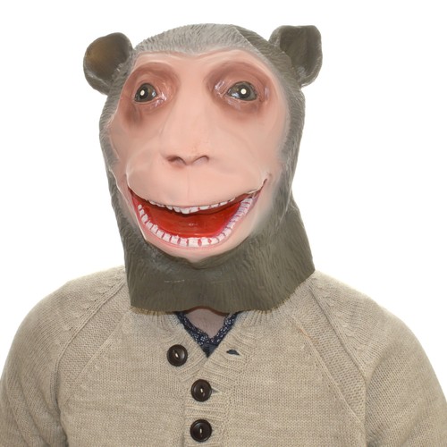Latex monkey mask full - latex,
