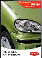 Microcar Virgo c2001-2004 UK Market Brochure Premier Odyssey Prestige HSE FAIR