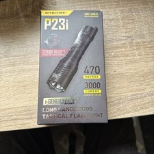 Nitecore P23i Tactical Flashlight 3000 Lumens New Boxed