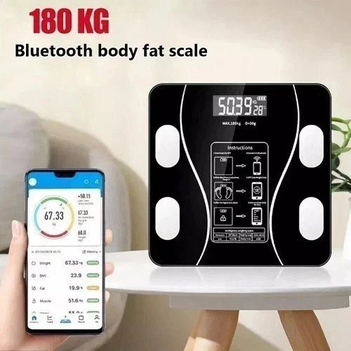 Digital 180kg bathroom scales - 180kg,