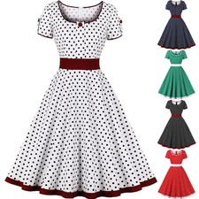 Vintage Dots Prom 60s 50s