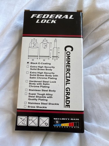 Federal lock commercial - lock, grade