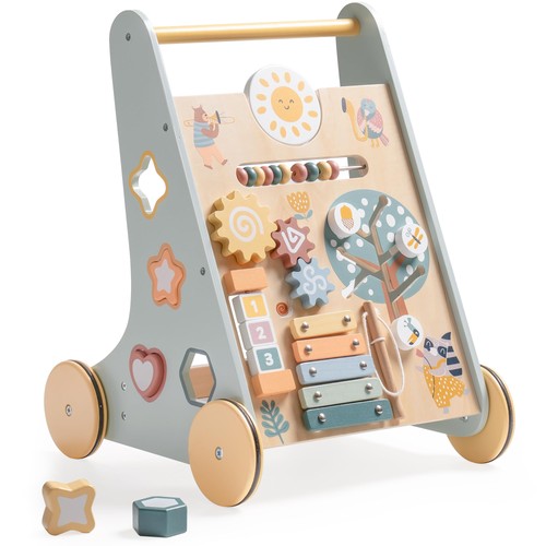 Wooden baby walker push - baby,