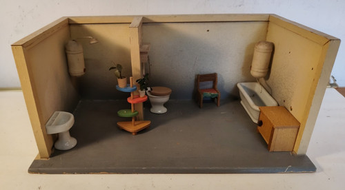 Antique 1954 bathroom - antique,